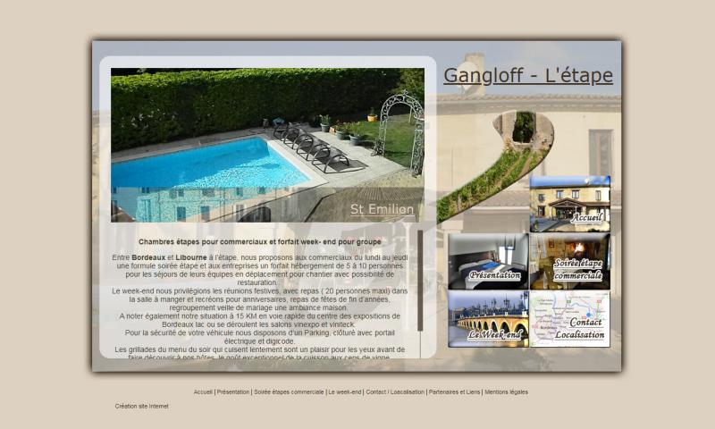 Gangloff – L’étape